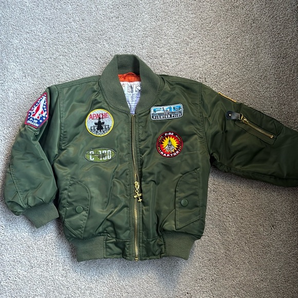 2/3T Aviator jacket. Like new condition. - Picture 1 of 2